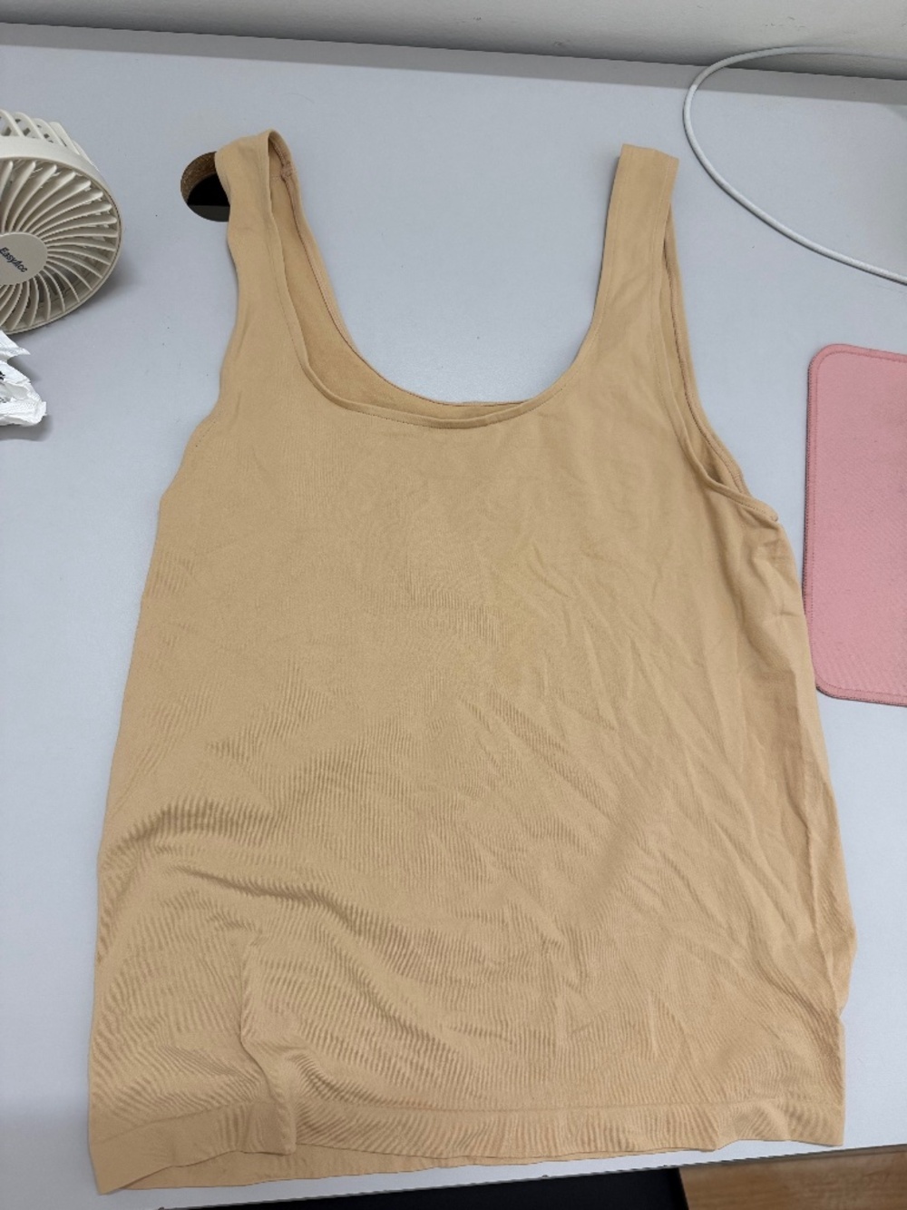 SKIMS Soft Smoothing Seamless Tank Clay Color Large